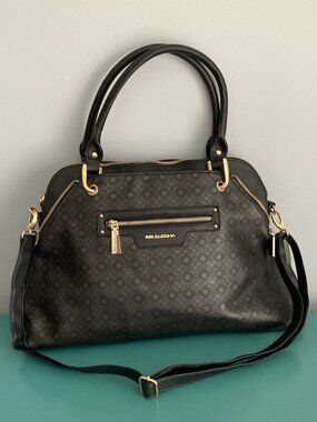 NWOT Big Buddha Satchel Crossbody Bag - Black
